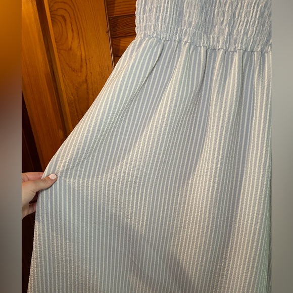 H&M Tie-Shoulder-Strap Smocked Dress - Picture 8 of 10